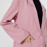 BLUSH OVERSIZED BLAZER