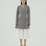 EMMA HOUNDSTOOTH BLAZER