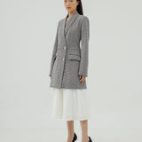 EMMA HOUNDSTOOTH BLAZER