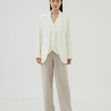 KHLOE WHITE BLAZER