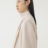 π³ LINEN SCARF IN BEIGE