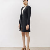 LIRA BLACK LONG BLAZER