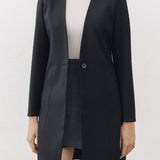LIRA BLACK LONG BLAZER
