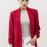 LUXEE RED BLAZER