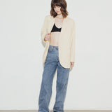 OLSON BUTTER OVERSIZED BLAZER