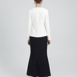 FITTED BLAZER IN WHITE