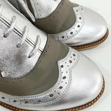 SIDIK JARI PRELOVED SHOES IN SILVER KHAKI (SIZE 41 – CODE 09)