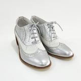 SIDIK JARI PRELOVED SHOES IN SILVER (SIZE 40 – CODE 08)