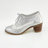 SIDIK JARI PRELOVED SHOES IN SILVER (SIZE 40 – CODE 08)