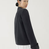 π³ LINEN RIBBON OUTER IN BLACK