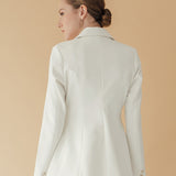 LOUISE IVORY BLAZER