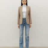 NAT SAND BLAZER