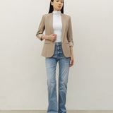 NAT SAND BLAZER