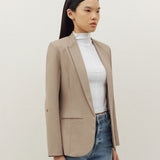 NAT SAND BLAZER