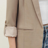 NAT SAND BLAZER
