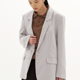 PARK SOFT GREY OVERSIZED BLAZER
