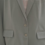 HUM GREY OVERSIZED BLAZER