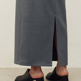 JI LONG SKIRT IN GREY