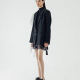SIDIK JARI – TULLE OVERSIZED BLAZER