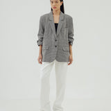 WATSON HOUNDSTOOTH OVERSIZED BLAZER