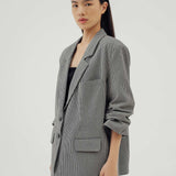 WATSON HOUNDSTOOTH OVERSIZED BLAZER