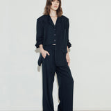 WATSON NAVY OVERSIZED BLAZER