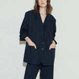 WATSON NAVY OVERSIZED BLAZER