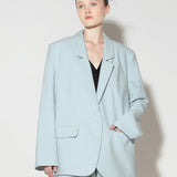 WYATT BLUE OVERSIZED BLAZER
