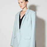 WYATT BLUE OVERSIZED BLAZER