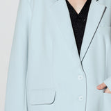 WYATT BLUE OVERSIZED BLAZER