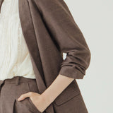 LUXEE ROSEWOOD BLAZER