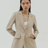 VERN NUDE BLAZER