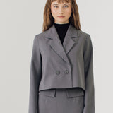 FAYE CROP BLAZER