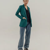KHLOE TEAL BLAZER