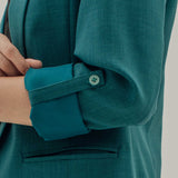 KHLOE TEAL BLAZER