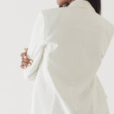 LUXEE BROKEN WHITE BLAZER