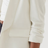LUXEE BROKEN WHITE BLAZER