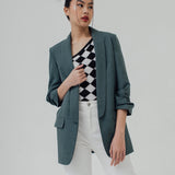 LUXEE GREEN BLAZER