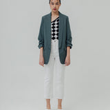 LUXEE GREEN BLAZER