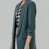 LUXEE GREEN BLAZER