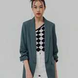 LUXEE GREEN BLAZER