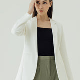PHOEBE BROKEN WHITE BLAZER
