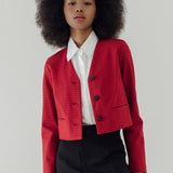 RUDOLPH CROP BLAZER