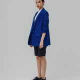 WATSON COBALT OVERSIZED BLAZER