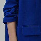 WATSON COBALT OVERSIZED BLAZER