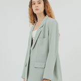 PARK MINT OVERSIZED BLAZER