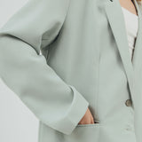 PARK MINT OVERSIZED BLAZER