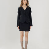 STACEY BLACK BLAZER