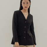 MOSS BLACK BLAZER