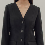 MOSS BLACK BLAZER